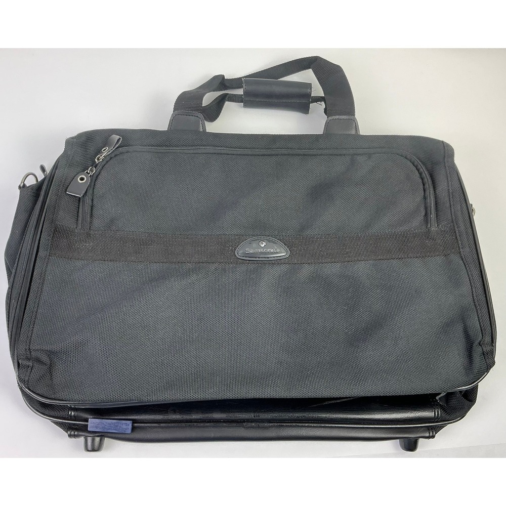 Samsonite Black Briefcase Business Travel Laptop Bag Luggage 22"x14"